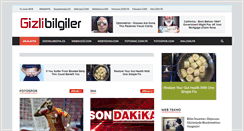 Desktop Screenshot of gizlibilgiler.name